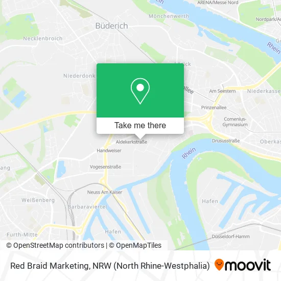 Карта Red Braid Marketing