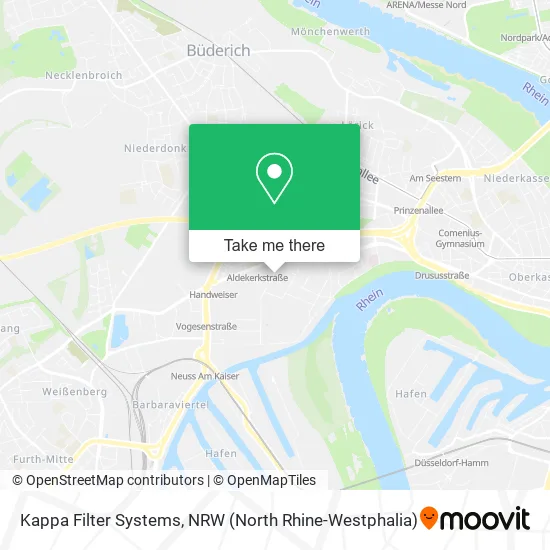 Карта Kappa Filter Systems