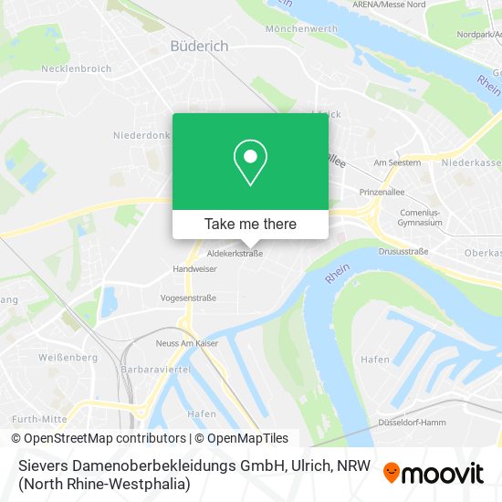 Sievers Damenoberbekleidungs GmbH, Ulrich map