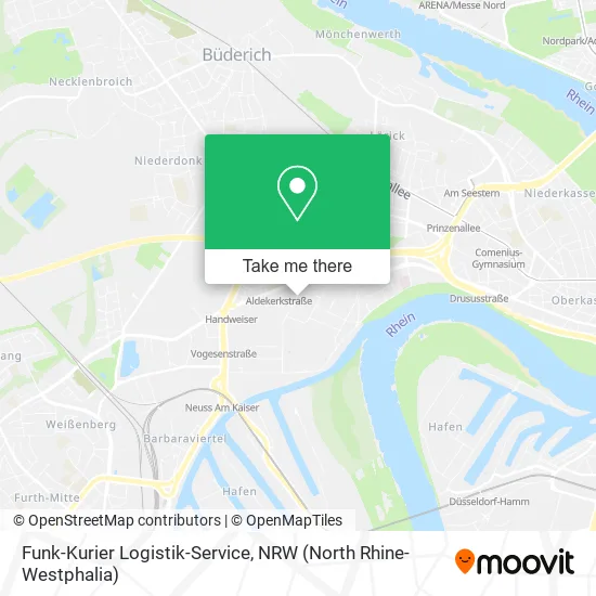 Карта Funk-Kurier Logistik-Service