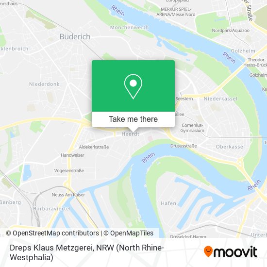 Dreps Klaus Metzgerei map