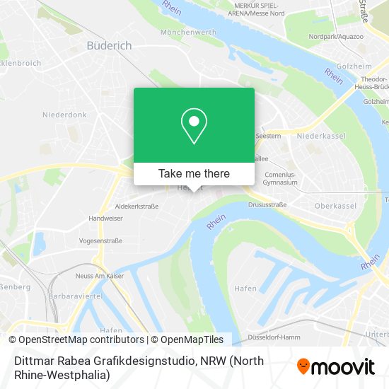 Dittmar Rabea Grafikdesignstudio map