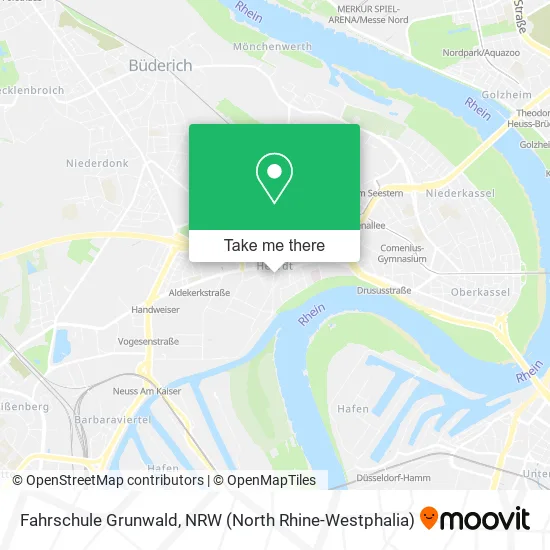 Карта Fahrschule Grunwald