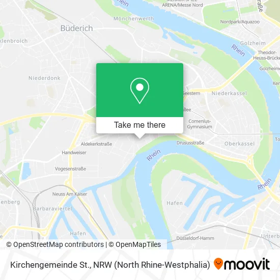 Kirchengemeinde St. map