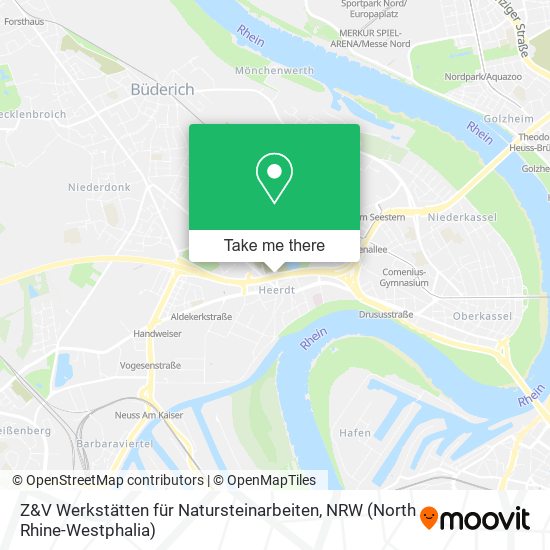 Z&V Werkstätten für Natursteinarbeiten map