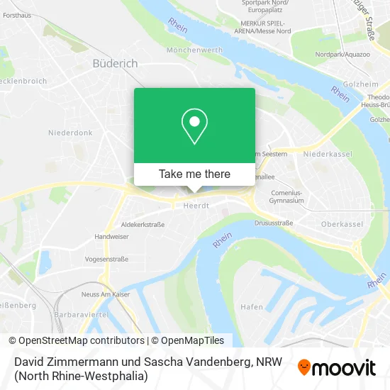 Карта David Zimmermann und Sascha Vandenberg