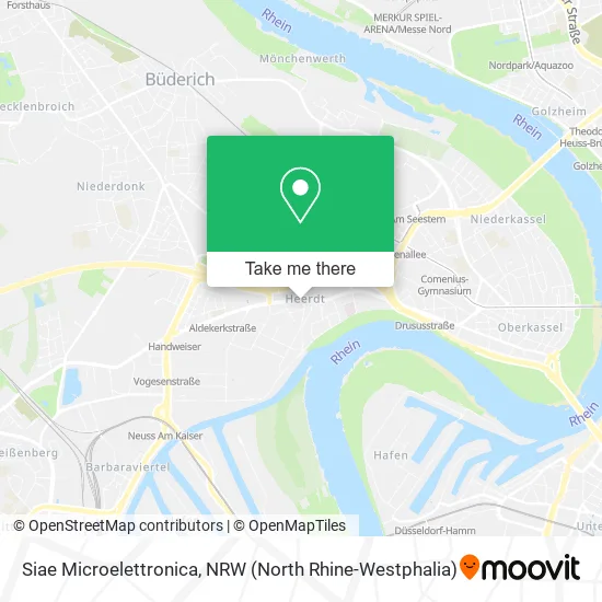 Siae Microelettronica map