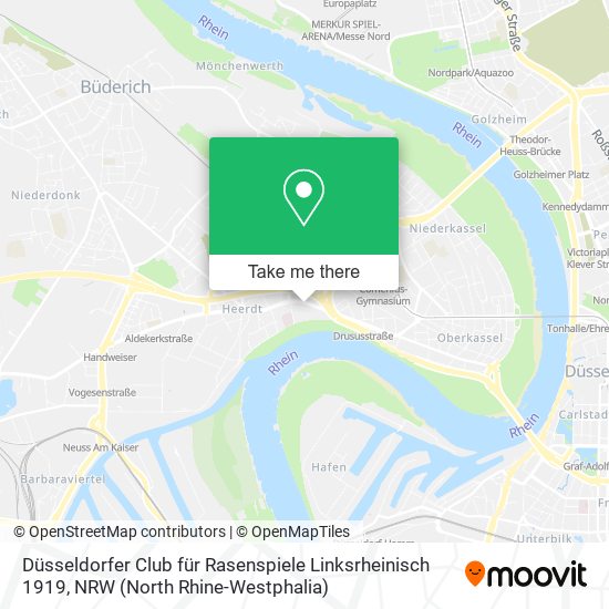 Düsseldorfer Club für Rasenspiele Linksrheinisch 1919 map