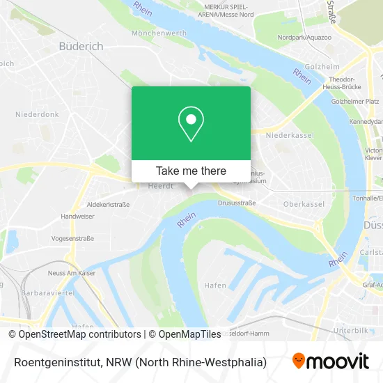 Roentgeninstitut map