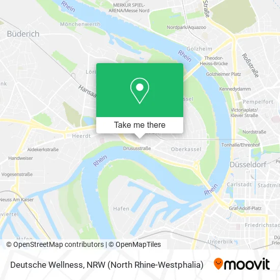 Deutsche Wellness map