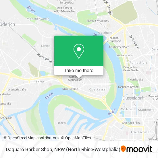 Карта Daquaro Barber Shop