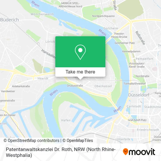 Карта Patentanwaltskanzlei Dr. Roth