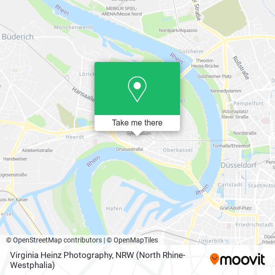 Virginia Heinz Photography map