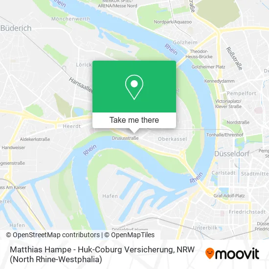 Карта Matthias Hampe - Huk-Coburg Versicherung