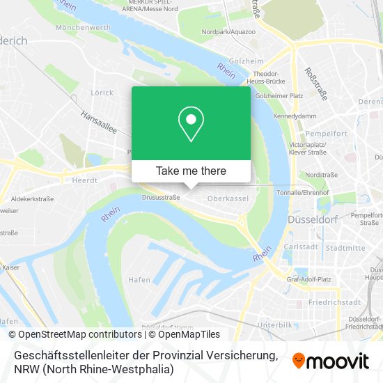 Geschäftsstellenleiter der Provinzial Versicherung map