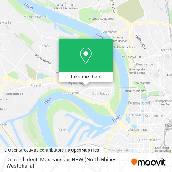Dr. med. dent. Max Fanslau map