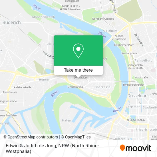 Edwin & Judith de Jong map