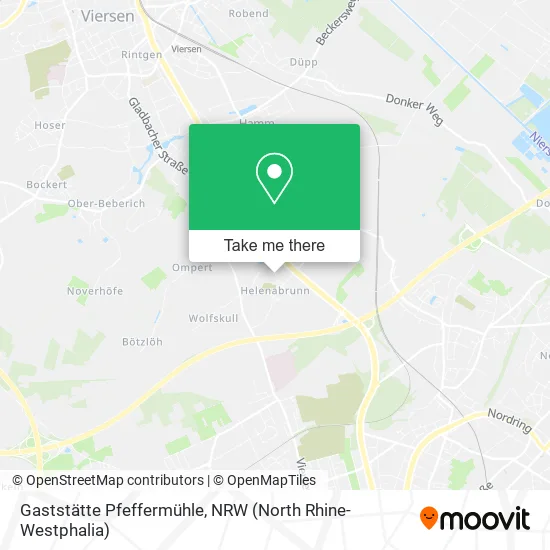 Карта Gaststätte Pfeffermühle