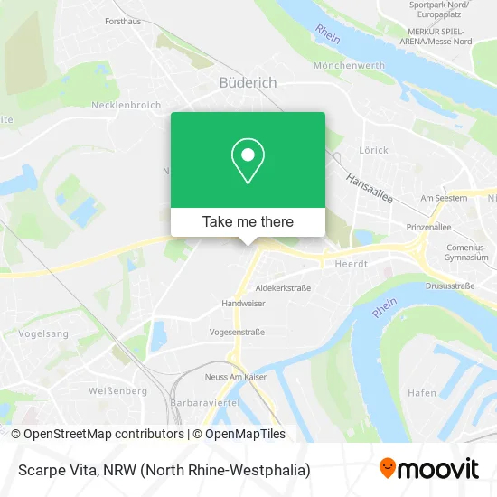 Scarpe Vita map
