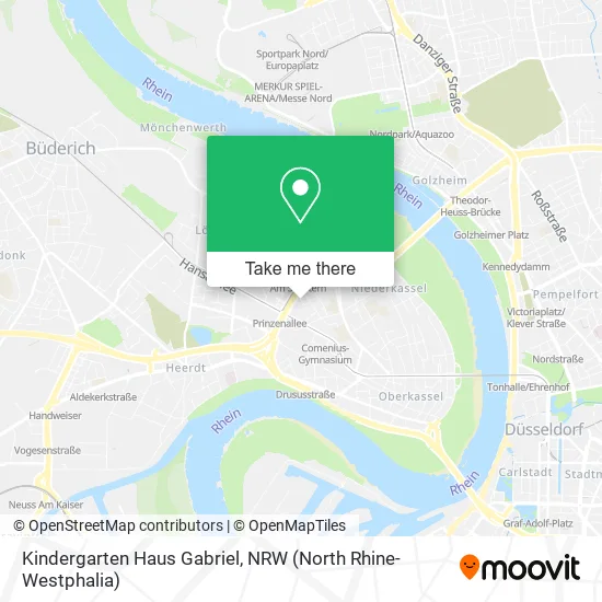 Kindergarten Haus Gabriel map