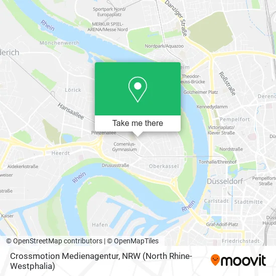 Карта Crossmotion Medienagentur