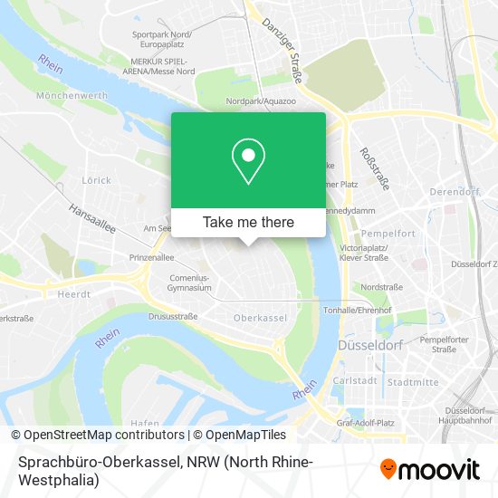 Sprachbüro-Oberkassel map