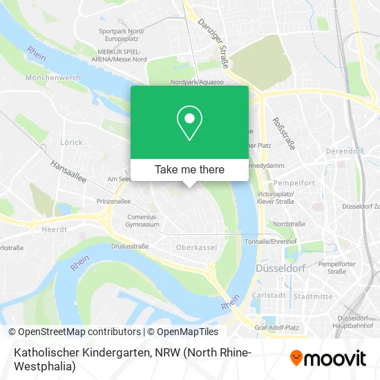 Katholischer Kindergarten map