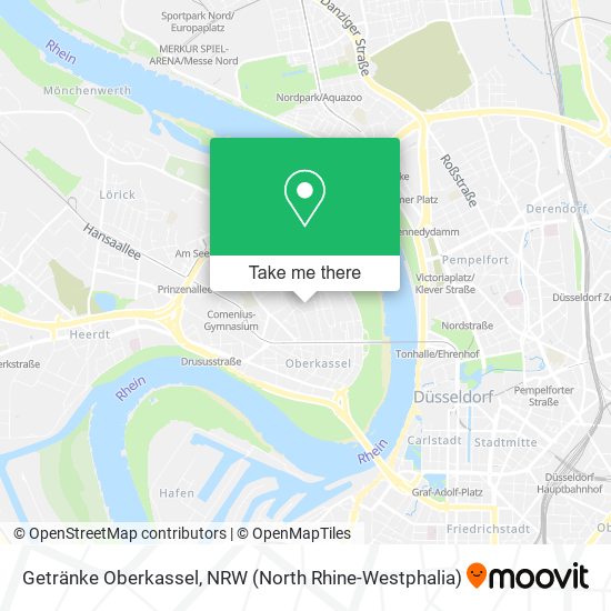 Getränke Oberkassel map