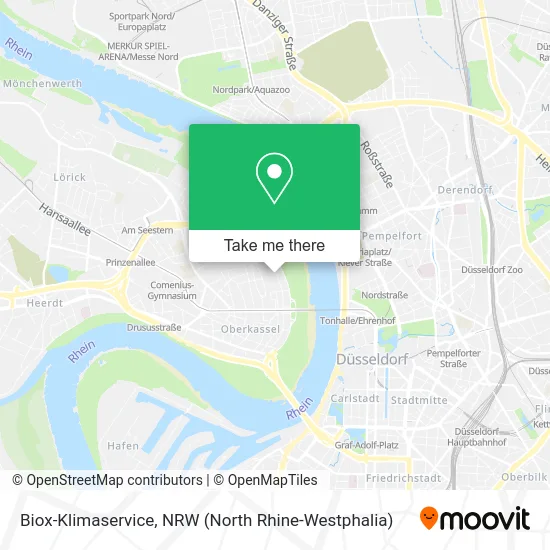 Biox-Klimaservice map
