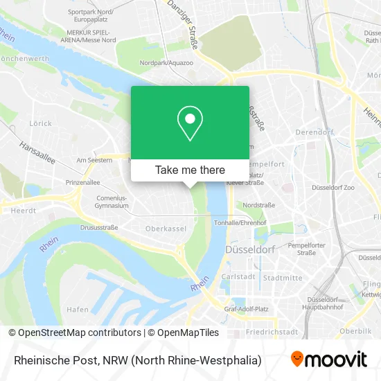 Карта Rheinische Post