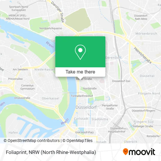 Карта Foliaprint