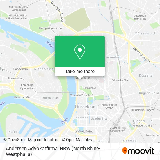 Andersen Advokatfirma map