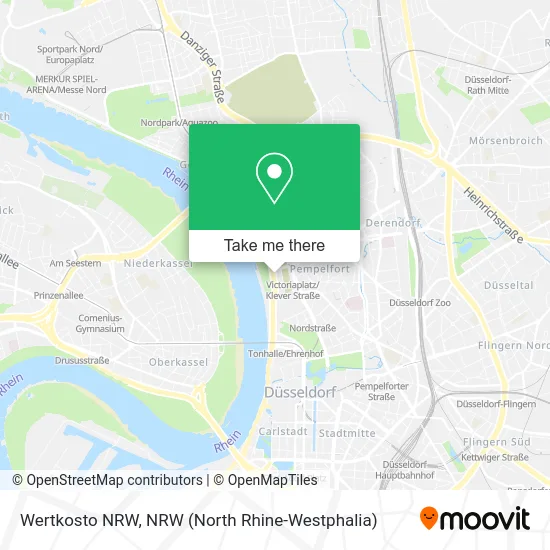 Карта Wertkosto NRW