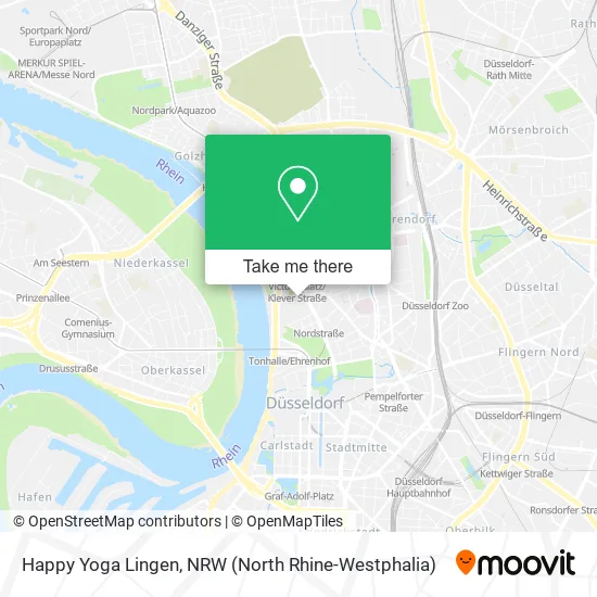 Happy Yoga Lingen map