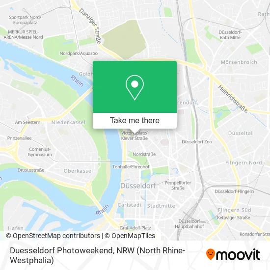 Карта Duesseldorf Photoweekend