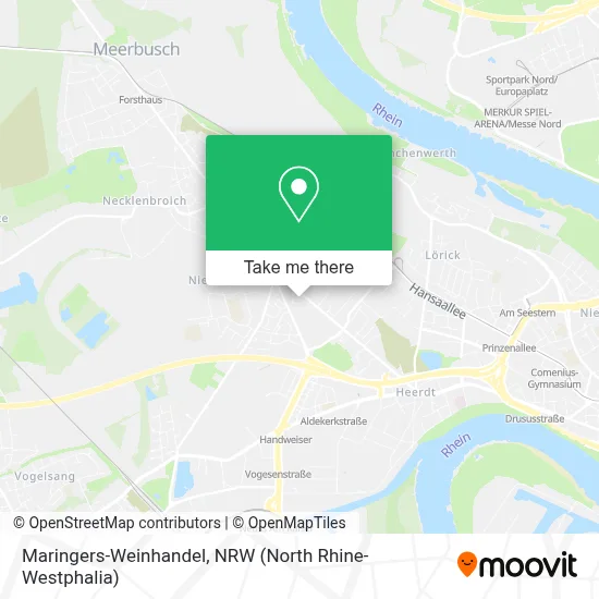 Maringers-Weinhandel map