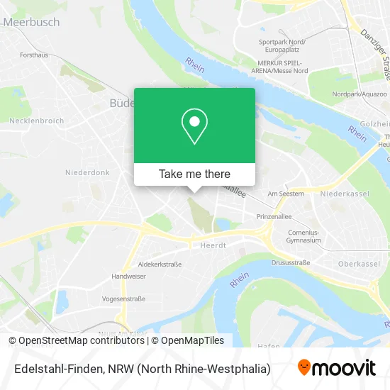 Edelstahl-Finden map