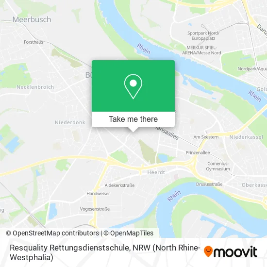 Resquality Rettungsdienstschule map