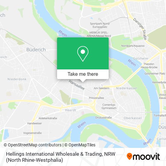 Hellings International Wholesale & Trading map