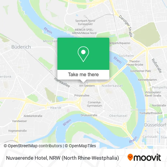 Карта Nuvaerende Hotel