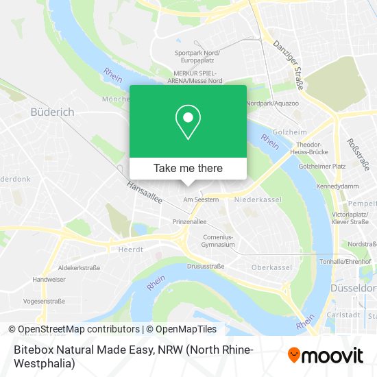 Bitebox Natural Made Easy map