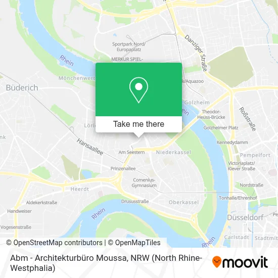 Abm - Architekturbüro Moussa map