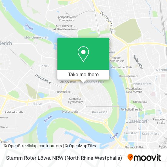 Stamm Roter Löwe map