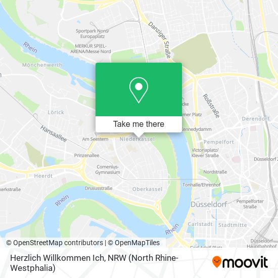 Herzlich Willkommen Ich map