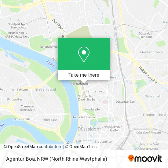 Карта Agentur Boa