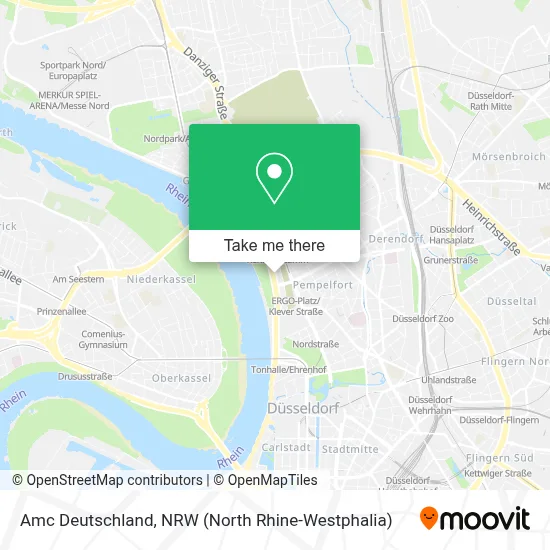 Amc Deutschland map