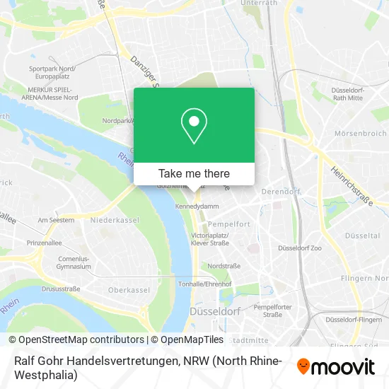 Ralf Gohr Handelsvertretungen map