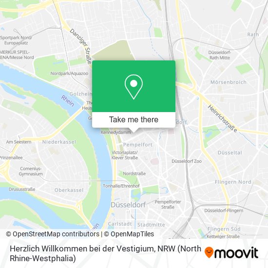 Herzlich Willkommen bei der Vestigium map