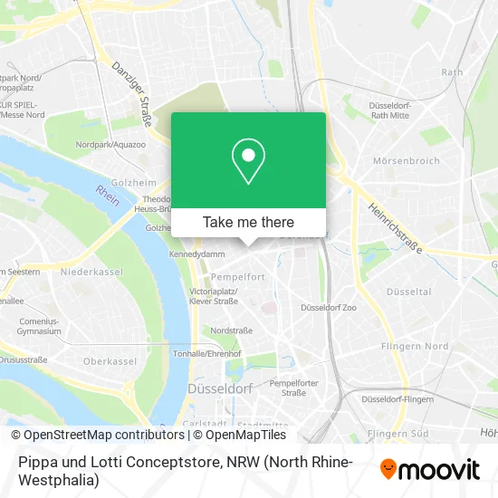 Карта Pippa und Lotti Conceptstore