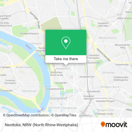 Nextbike map